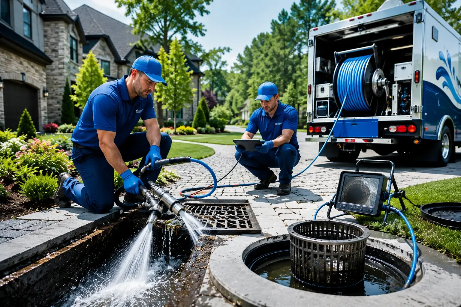 Local outdoor drain cleaning professionals in Alton, MO